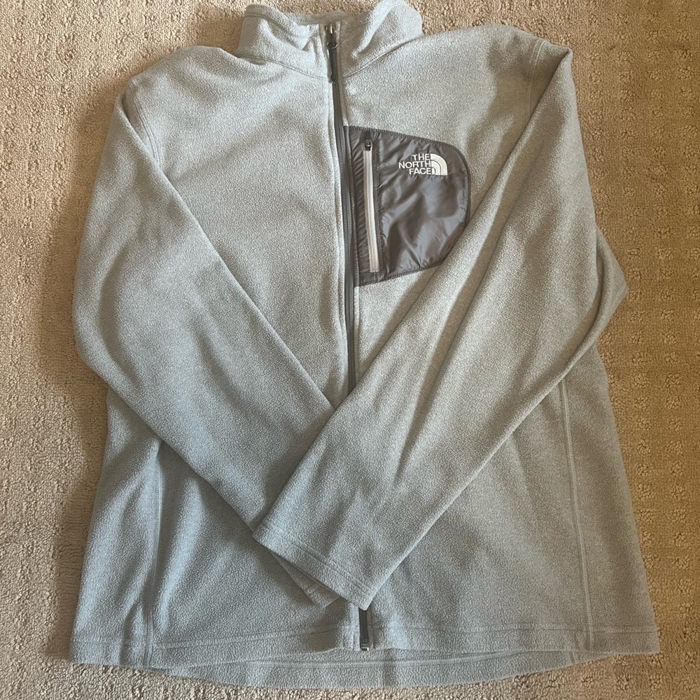 The North Face Gray Fleece Jacket